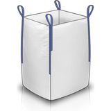 Gogoey Big Bag Çuval 90X90X120 Altı Kapalı Üstü Açık 1 Adet - Beyaz