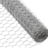 Gogoey Kümes Teli 1/1 mm Kalınlığında 150 cm Eninde 20 Metre Uzunlugunda Tavuk Bahçe Çit Kafes Teli - Beyaz - 150 x 2000 cm