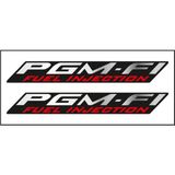 Gogomoto Honda Uyumlu Pgm-Fı Ikili Damlasız Sticker