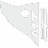 Gogomoto Yamaha Mt-25 Uyumlu Beyaz Siperlik Sticker Set