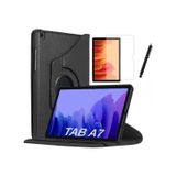GoGoPlus Apple Ipad 10.2 Inç 9,nesil 8,nesil Uyumlu 360 Dönebilen Tablet Kılıfı +Ekran Koruyucu + Kalem Siyah