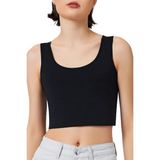 Göğüs Gizleyici Korse Unisex Jinekomasti ve Tomboy Için Binder Toparlayıcı Düz Silüet - Siyah