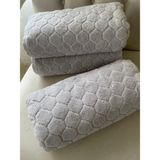Gohiba Microcotton Premium Banyo Havlusu Özel Dokulu Jakarlı - Gri - 70 x 140 cm