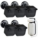 GoHonor Tüm Yeni Blink Dış Mekan Kamera Montaj Braketi, 5'li Paket Tam Hava Koşullarına Dayanıklı Muhafaza/Blink Sync Modülü ile Montaj Blink Dış Mekan Kameraları Güvenlik Sistemi için Çıkış Bağlantısı