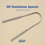 Going Zeero Paslanmaz Çelik Dil Temizleme Aparatı Sert Fırça Kılı ile Etkili Dil Sıyırıcı - 1