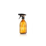 Going Zeero Sarı Amber Cam Sprey Şişesi - 500ml - Bathroom Cleaner Yazılı Cam Şişe Banyo