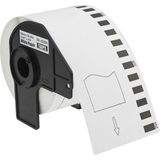Goink DK-22205 62MM Sürekli Form Termal Etiket, 30 Metre (Dk Serisi) Brother P-Touch DK-22205 Uyumlu - Beyaz