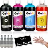Goink Epson 101 Mürekkep Seti Muadil 4X500 ml - Kolay Dolum Şişe Hediyeli