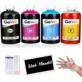 Goink Epson L3250 Mürekkep 4X250 ml Muadil - Renkli - Siyah