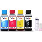 Goink Epson L365 Mürekkep 4X100 ml (Muadil) - Renkli - Siyah