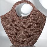 Gojo Handmade Bakır Metalik Ip Plaj Çantası