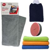 Gojo Kurulama Cila Havlusu Yıkama Eldiveni Cila Süngeri Mikrofiber Bez 6LI SET