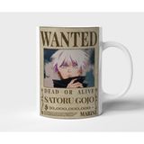 Gojo Satoru Jujutsu Kaisen Anime Tasarım Kupa - Hediyelik Kupa - Baskılı Kupa - 001 - Beyaz - 300 ml