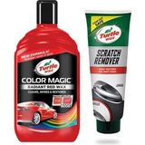 Gojo Turtle Wax Renkli Cila Kırmızı + Ince Çizik Giderici Pasta 100 ml - Standart - Çok Renkli