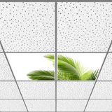 Gök Panel 60X60 LED Panel Aydınlatma Armatür Avize Sıva Altı Desenli 1x2 Ikili Grup 46510916SA - 6400K - Beyaz