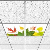 Gök Panel 60X60 LED Panel Aydınlatma Armatür Avize Sıva Altı Desenli 1x2 Ikili Grup 46510970SA - 6400K - Beyaz