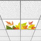 Gök Panel 60X60 LED Panel Aydınlatma Armatür Avize Sıva Altı Desenli 1x2 Ikili Grup 46510973SA - 6400K - Beyaz