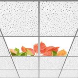 Gök Panel 60X60 LED Panel Aydınlatma Armatür Avize Sıva Altı Desenli 1x2 Ikili Grup 46510985SA - 6400K - Beyaz