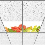 Gök Panel 60X60 LED Panel Aydınlatma Armatür Avize Sıva Altı Desenli 1x2 Ikili Grup 46510988SA - 6400K - Beyaz
