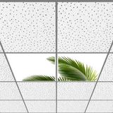 Gök Panel 60X60 LED Panel Aydınlatma Armatür Avize Sıva Altı Desenli 1x2 Ikili Grup 46511342SA - 6400K - Beyaz