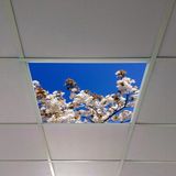 Gök Panel 60X60 LED Panel Aydınlatma Armatür Avize Sıva Altı Desenli Tekli 46510206SA - 6500K - Beyaz