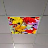 Gök Panel 60X60 LED Panel Aydınlatma Armatür Avize Sıva Altı Desenli Tekli 46510213SA - 6500K - Beyaz