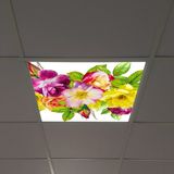 Gök Panel 60X60 LED Panel Aydınlatma Armatür Avize Sıva Altı Desenli Tekli 46510223SA - 6500K - Beyaz