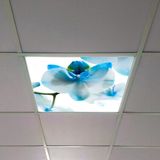 Gök Panel 60X60 LED Panel Aydınlatma Armatür Avize Sıva Altı Desenli Tekli 46510255SA - 6500K - Beyaz