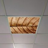 Gök Panel 60X60 LED Panel Aydınlatma Armatür Avize Sıva Altı Desenli Tekli 46510319SA - 6500K - Beyaz