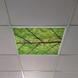 Gök Panel 60X60 LED Panel Aydınlatma Armatür Avize Sıva Altı Desenli Tekli 46510352SA - 6500K - Beyaz