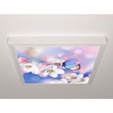 Gök Panel 60X60 LED Panel Aydınlatma Armatür Avize Sıva Üstü Desenli Tekli 46510209SU - 6500K - Beyaz