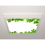 Gök Panel 60X60 LED Panel Aydınlatma Armatür Avize Sıva Üstü Desenli Tekli 46510482SU - 6500K - Beyaz
