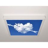 Gök Panel 60X60 LED Panel Aydınlatma Armatür Avize Sıva Üstü Desenli Tekli 46510546SU - 6500K - Beyaz