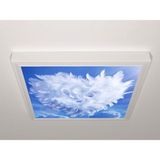 Gök Panel 60X60 LED Panel Aydınlatma Armatür Avize Sıva Üstü Desenli Tekli 46510547SU - 6500K - Beyaz