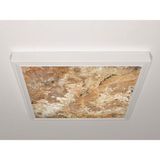 Gök Panel 60X60 LED Panel Aydınlatma Armatür Avize Sıva Üstü Desenli Tekli 46510551SU - 6500K - Beyaz