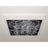 Gök Panel 60X60 LED Panel Aydınlatma Armatür Avize Sıva Üstü Desenli Tekli 46510555SU - 6500K - Beyaz