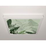 Gök Panel 60X60 LED Panel Aydınlatma Armatür Avize Sıva Üstü Desenli Tekli 46510578SU - 6500K - Beyaz