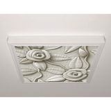 Gök Panel 60X60 LED Panel Aydınlatma Armatür Avize Sıva Üstü Desenli Tekli 46510657SU - 6500K - Beyaz