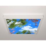 Gök Panel 60X60 LED Panel Aydınlatma Armatür Avize Sıva Üstü Desenli Tekli 46510672SU - 6500K - Beyaz