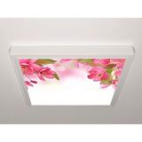Gök Panel 60X60 LED Panel Aydınlatma Armatür Avize Sıva Üstü Desenli Tekli 46510713SU - 6500K - Beyaz