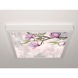 Gök Panel 60X60 LED Panel Aydınlatma Armatür Avize Sıva Üstü Desenli Tekli 46510724SU - 6500K - Beyaz