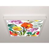 Gök Panel 60X60 LED Panel Aydınlatma Armatür Avize Sıva Üstü Desenli Tekli 46510755SU - 6500K - Beyaz