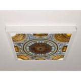 Gök Panel 60X60 LED Panel Aydınlatma Armatür Avize Sıva Üstü Desenli Tekli 46510881SU - 6500K - Beyaz