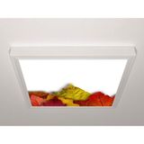Gök Panel 60X60 LED Panel Aydınlatma Armatür Avize Sıva Üstü Desenli Tekli 46511140SU - 6500K - Beyaz