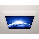 Gök Panel 60X60 LED Panel Aydınlatma Armatür Avize Sıva Üstü Desenli Tekli 46511148SU - 6500K - Beyaz
