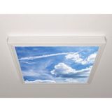 Gök Panel 60X60 LED Panel Aydınlatma Armatür Avize Sıva Üstü Desenli Tekli 46511158SU - 6500K - Beyaz