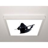 Gök Panel 60X60 LED Panel Aydınlatma Armatür Avize Sıva Üstü Desenli Tekli 46511191SU - 6500K - Beyaz