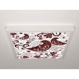 Gök Panel 60X60 LED Panel Aydınlatma Armatür Avize Sıva Üstü Desenli Tekli 46511205SU - 6500K - Beyaz