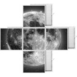 Gök Panel 60X60 LED Panel Aydınlatma Desenli 3x3 5 Li Grup Özel Seri 46511441SA - 6400K - Beyaz