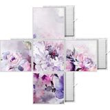 Gök Panel 60X60 LED Panel Aydınlatma Desenli 3x3 5 Li Grup Özel Seri 46511463SA - 6400K - Beyaz